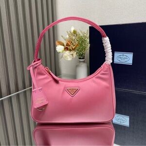 Prada Vibrant Pink Shoulder Bag